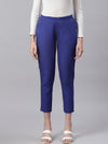 Ayaany Women Blue Smart Casual Pant