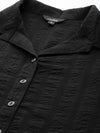 Collard Black Shirt