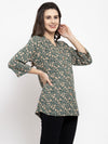 Ayaany Women Green Casual Top