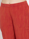 Ayaany Women Red Casual Pant