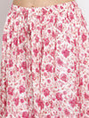 Ayaany Women Pink Smart Maxi Skirt