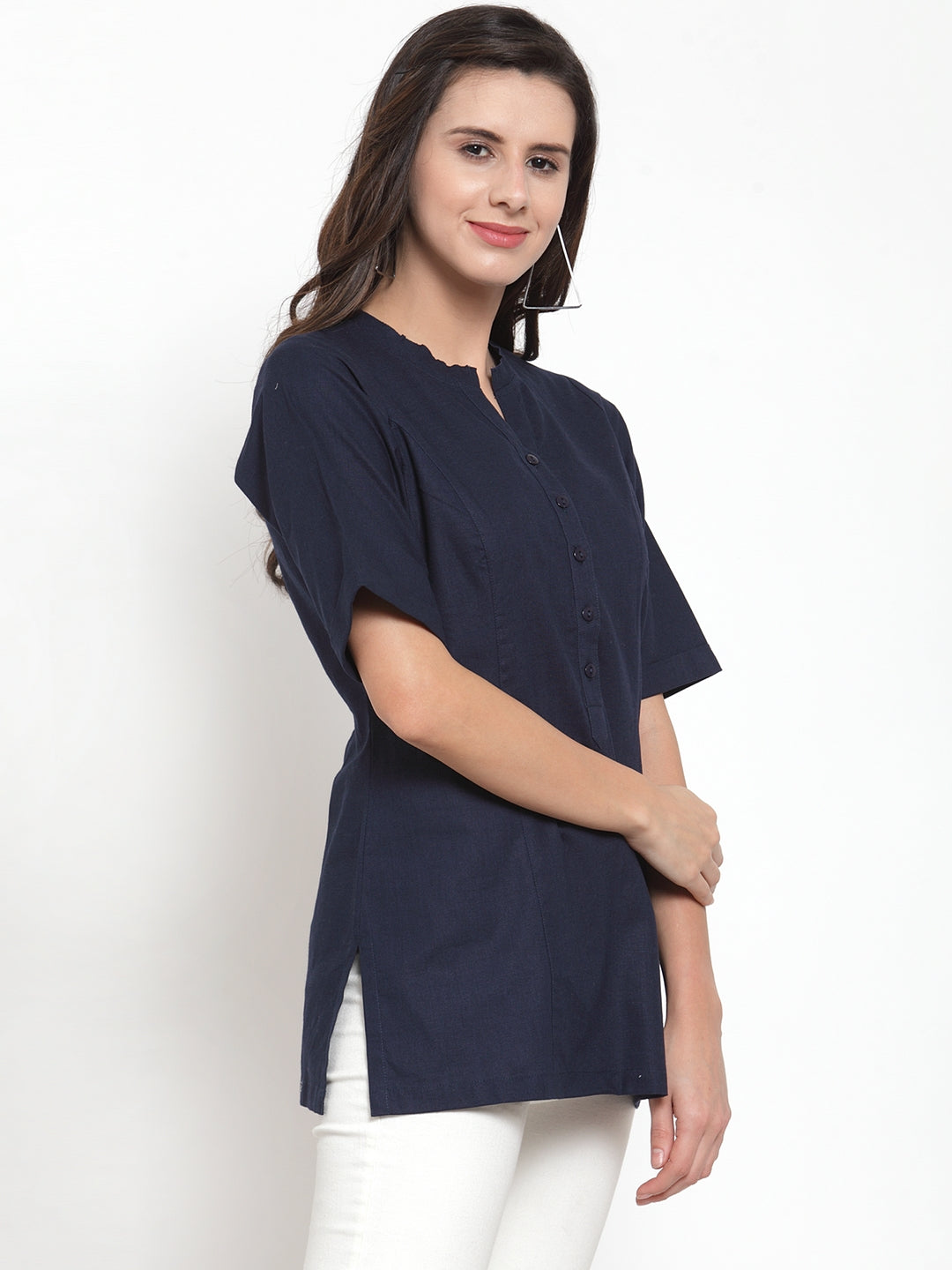Ayaany Women Blue Casual Top