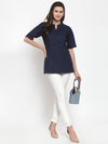 Ayaany Women Blue Casual Top