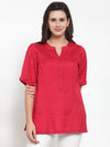 Ayaany Women Red Casual Top