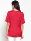 Ayaany Women Red Casual Top