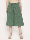 Ayaany Women Green Casual Culotte