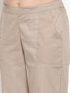 Ayaany Women Beige Smart Casual Pant