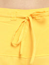 Ayaany Women's Yellow All Purpose Crop Pants with Smart Fit