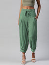 Ayaany Women Green Harem pants