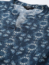 Ayaany Women Blue Long Fit Flared Dress