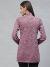 High Neck Front Pocket Tunic