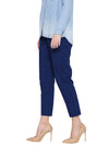 Solid Pant Blue