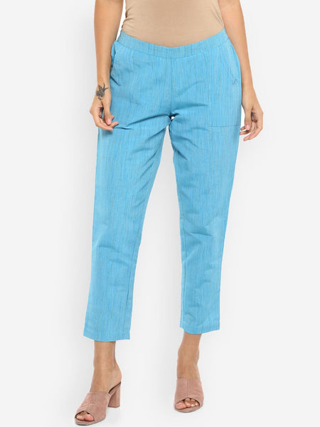Narrow Bottom Trousers - Buy Narrow Bottom Trousers online in India