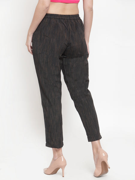 Buy Abhiprai White Pintucked Narrow Bottom Pant with Pocket XL at  Amazonin