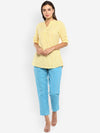 Ayaany Women Yellow Casual Top