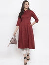 Ayaany Women Red Casual Dress