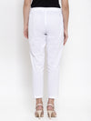 Ayaany Women White Casual Pant
