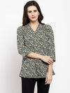 Ayaany Women Green Casual Top